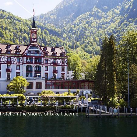 Hotel Vitznauerhof - Lifestyle Hideaway At Lake Lucerne Eksteriør bilde