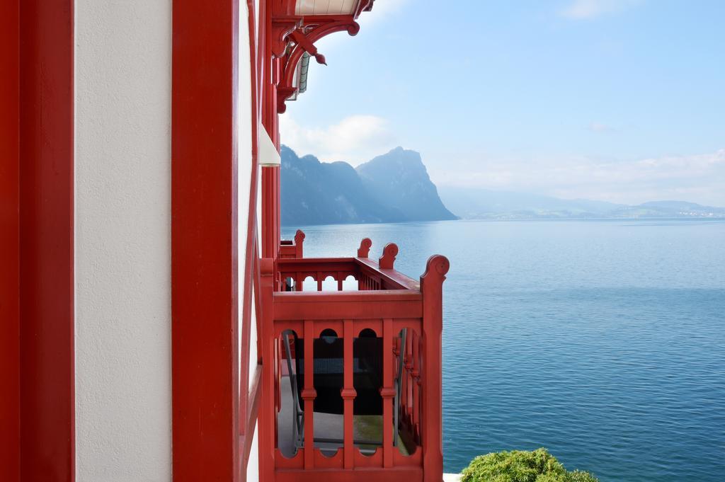 Hotel Vitznauerhof - Lifestyle Hideaway At Lake Lucerne Eksteriør bilde