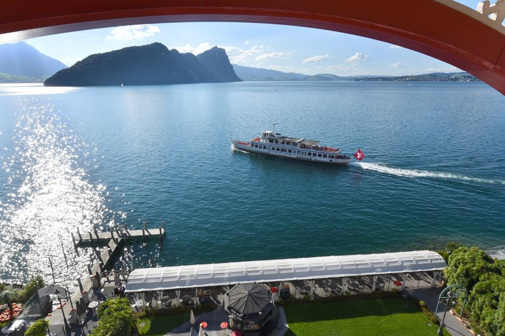 Hotel Vitznauerhof - Lifestyle Hideaway At Lake Lucerne Eksteriør bilde