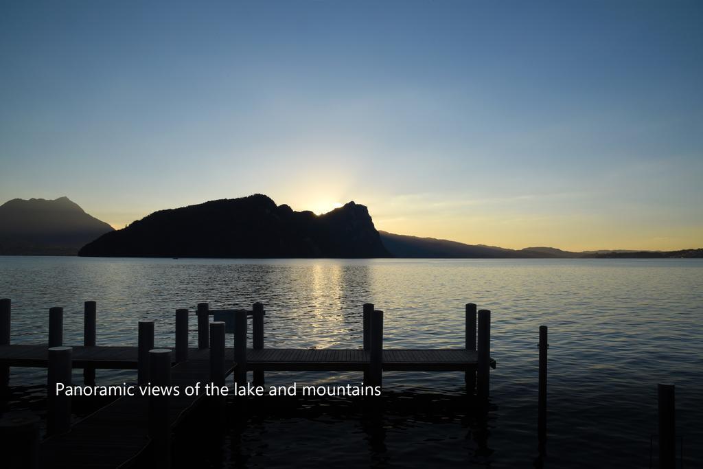 Hotel Vitznauerhof - Lifestyle Hideaway At Lake Lucerne Eksteriør bilde