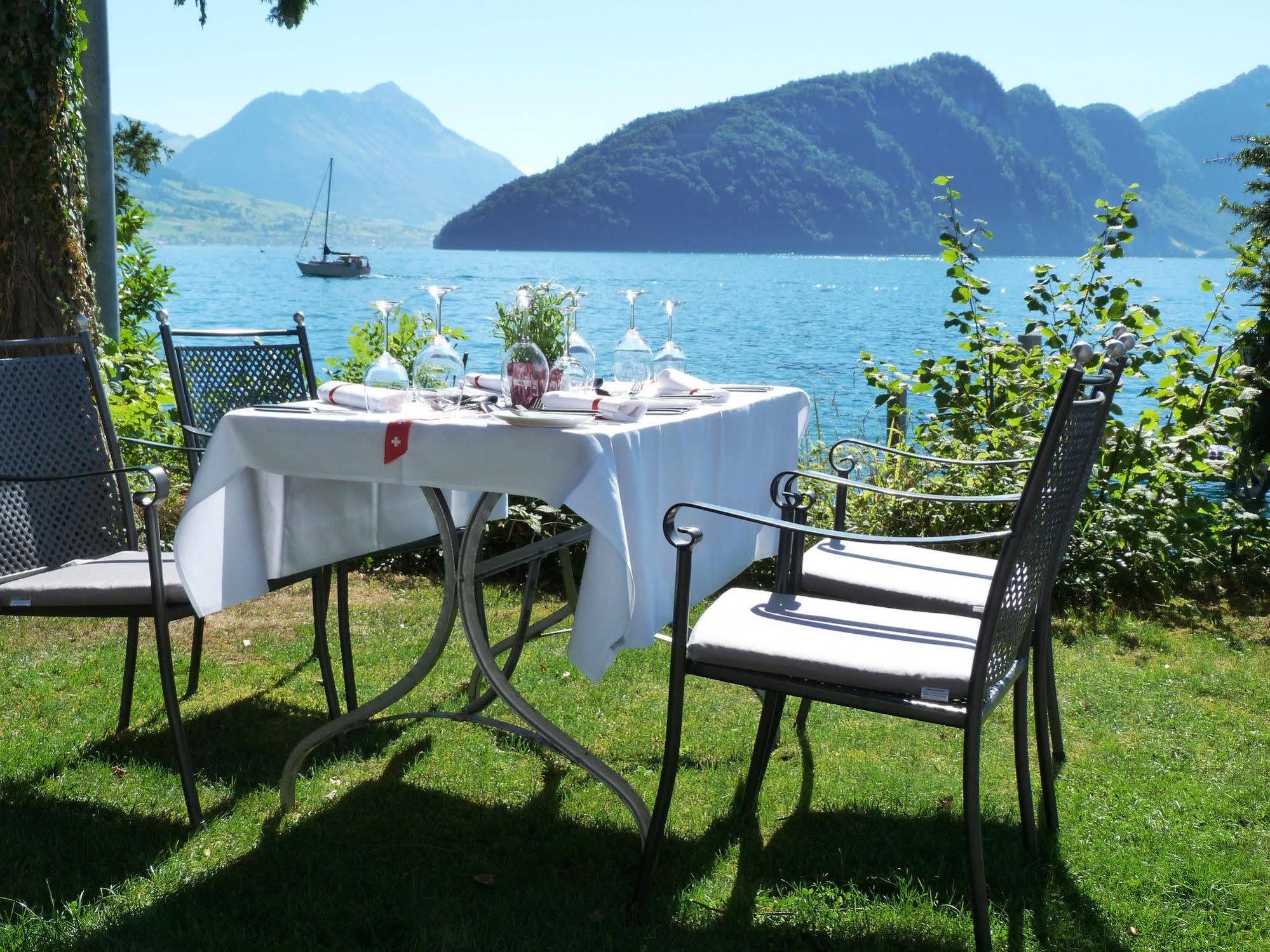 Hotel Vitznauerhof - Lifestyle Hideaway At Lake Lucerne Eksteriør bilde