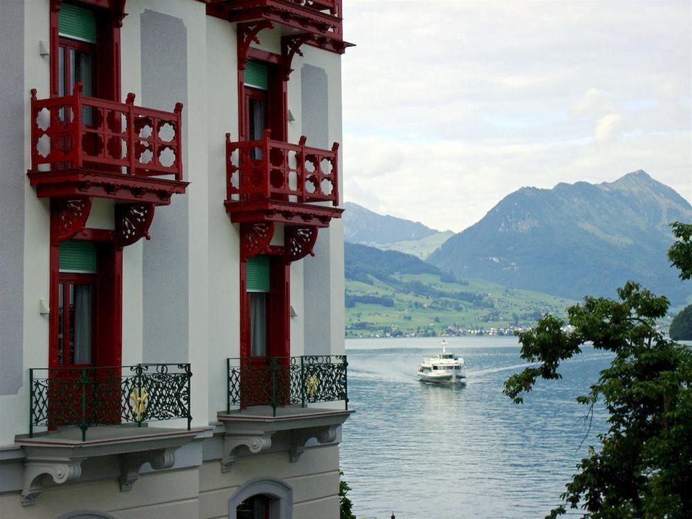 Hotel Vitznauerhof - Lifestyle Hideaway At Lake Lucerne Eksteriør bilde